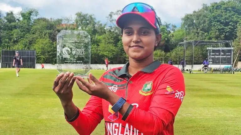 জ্যোতির দ্যুতিময় ব্যাটিংয়ে অবশেষে ইউরোপে জয়ের মুখ দেখল বাংলাদেশ